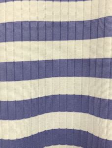 Purple &amp; White Stripes Soft T-shirt
