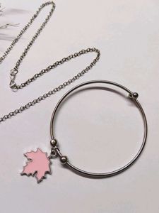 New Maple Leaf Charm Chain Bracelet Combo