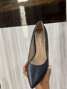Chic Black Heels 36 Size