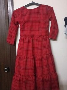 Red women kurti/dress