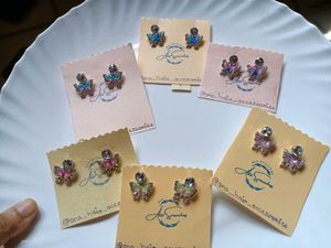 Butterfly Stud Earrings