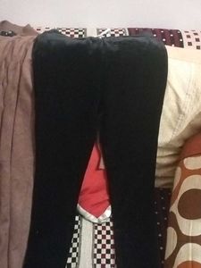 Velvet Pant Wih Woolen Long Middi