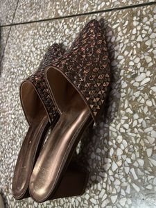 Elegant Bronze Heels