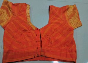 Pink &amp; Orange Saree