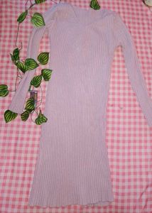 Ribbed Knit Bodycon Dress