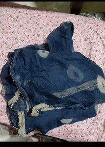Blue &amp; Yellow Kurti With Pant Combo