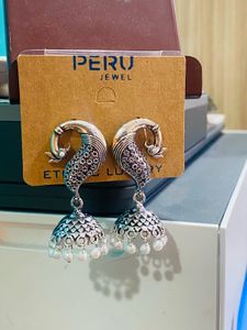 Peru Jewel Jhumka Earrings