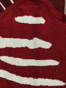 Maroon Crop Top