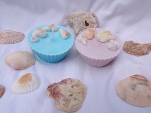 Handmade Cupcake Candles
