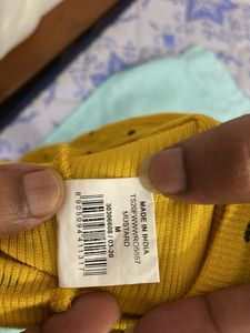 Yellow Polka Dot Skirt