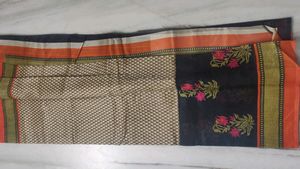 Art Silk Saree With Blouse 6 Meters