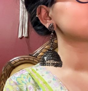 Oxidised Earings