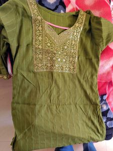 Olive Green Kurti