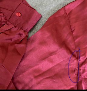 Rust In Color Satin Top Bust 38/40/42