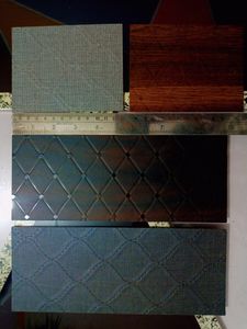 Wooden board Wall Decor Item, Pack Of 3 brown Sets