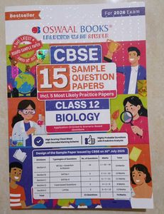 CBSE Class 12 Biology Sample Papers