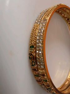 Gold Plated Bangles