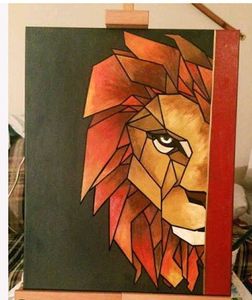 Lion Painting