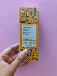Aroma Magic Sunscreen And 2 Miss Nails Nailpaint