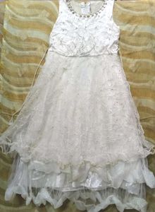 Girls White Dress✨🤍✨💗