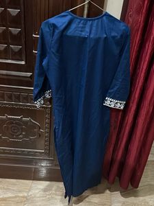 Teal Blue Kurti