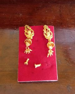 City Gold Drop Earrings