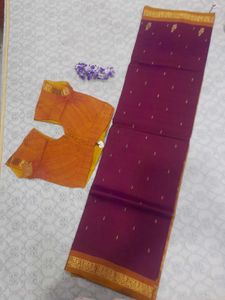 Pink Pattu Saree