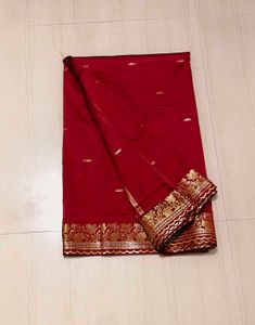 Elegant Red Saree