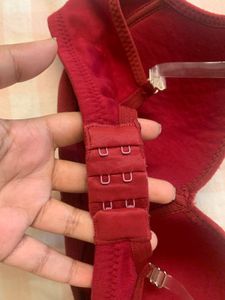 Comfy Red Bra