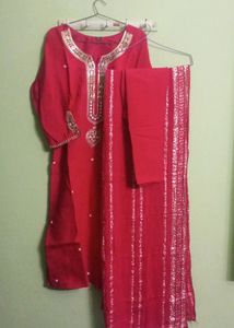 New/Unused Embroidered Kurta Set