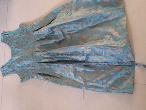 Diwali Elegant Ethnic Gown With Side Zip