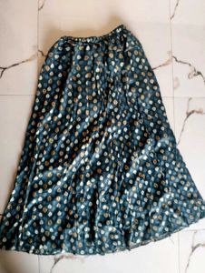 Printed Ethnic Long  Skirt(free sized)