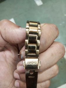 Dkny Orignal Analog Rose Gold Toned Womens Watch