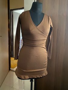 Wrap Bodycon Dress