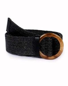 Black Woven Belt