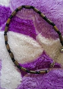 Glossy Marble Hoops + Matching Ankle Bracelet