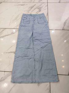 Light Wash Wide Leg Jeans