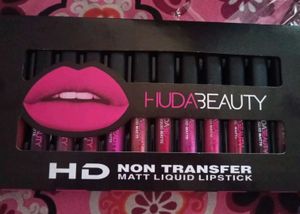 Huda beauty Liquid Matte 12 Piece Lipstick