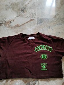 Brown Brooklyn Graphic Tee