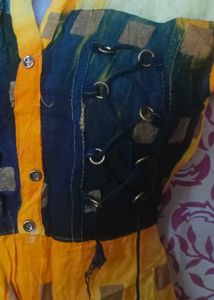 FROCK DRESS WITH BEAUTIFUL DESIGN