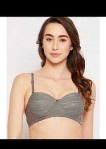 Padded Non-Wired Demi Cup Multiway Balconette Bra