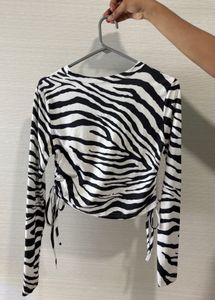 Zebra Print Urbanic Top