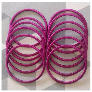 Handmade Silk Thread Thin Bangles