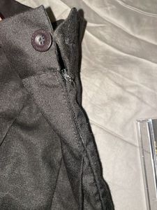 Black Pleated Y2K Punk Skirt