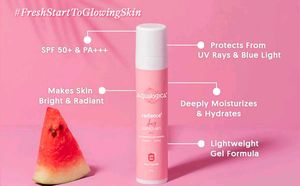 Aqualogica Radiance+ Dewy Sunscreen SPF 50+