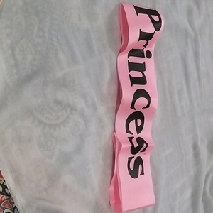 Princess sash