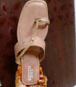 Blush Pink Toe-Ring Sandals
