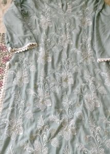 Floral Embroidered Kurti