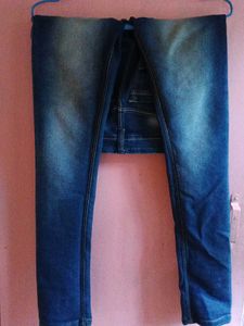 Dark Blue Denim Jeans
