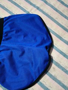 Blue &amp; Black Workout Shorts